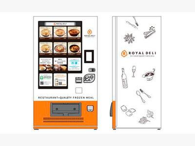 ロイヤルデリ、JA三井リース株式会社と協働で冷凍自動販売機を展開