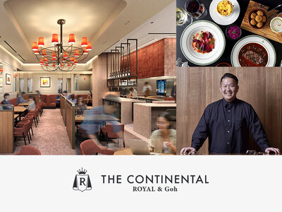 THE CONTINENTAL ROYAL ＆ Goh、2025年4⽉24⽇（⽊）に「ONE FUKUOKA BLDG.」にオープン