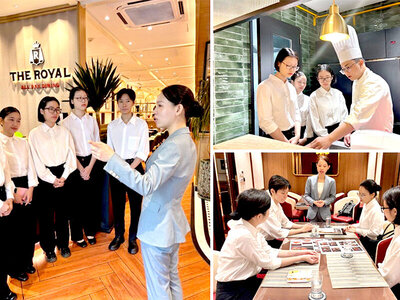 ロイヤルホールディングスと明光キャリアパートナーズ、 ベトナム・ハノイ大学での人材育成プログラムを開始