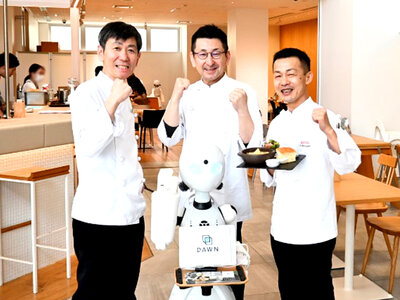 「分身ロボットカフェDAWN ver.β 」キャラバンカフェ　京都で開催